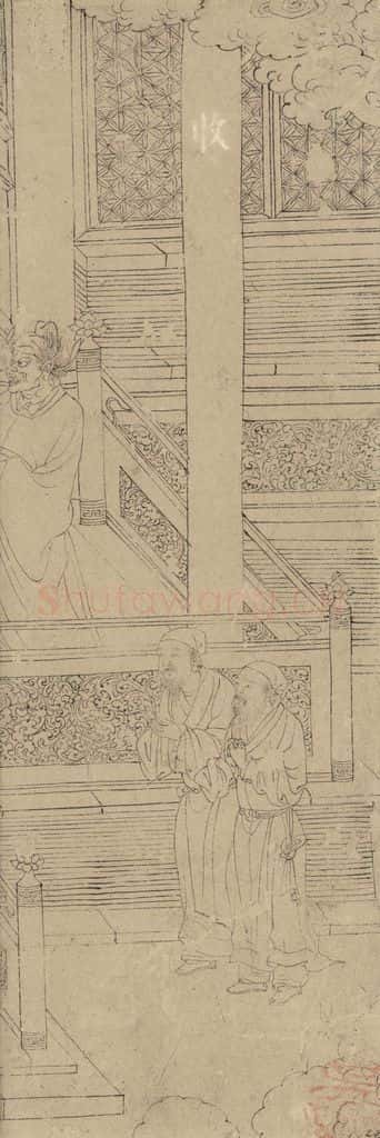 宋 佚名《道子墨宝:地狱变相图》书画作品