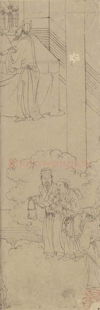 宋 佚名《道子墨宝:地狱变相图》书画作品