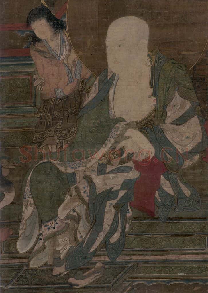 宋 佚名《罗汉图》书画作品