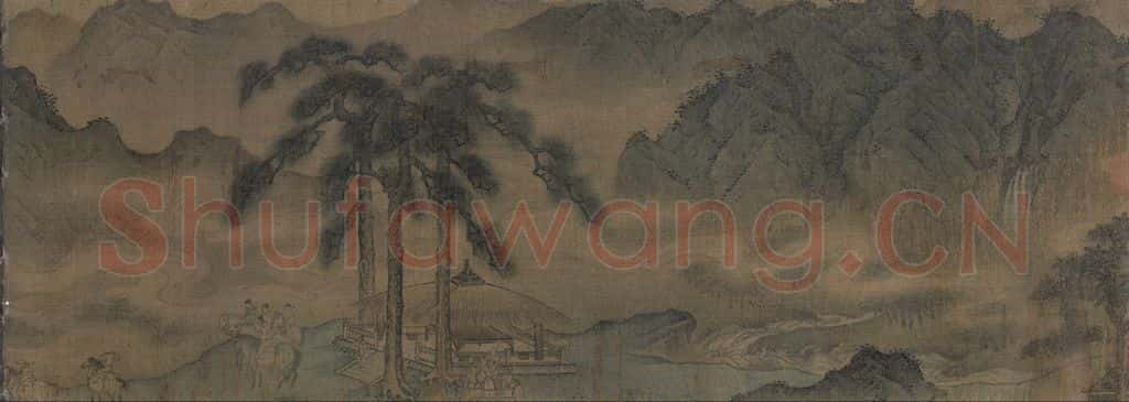 宋 佚名《聘金图》书画作品