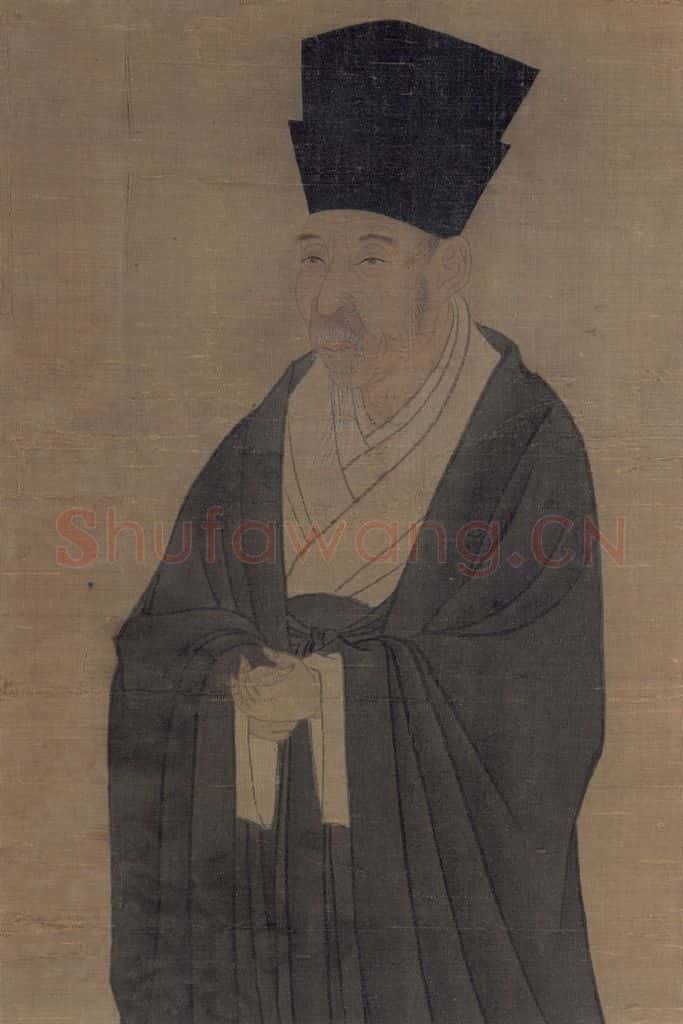 宋 佚名《睢阳五老图：毕世长像》书画作品
