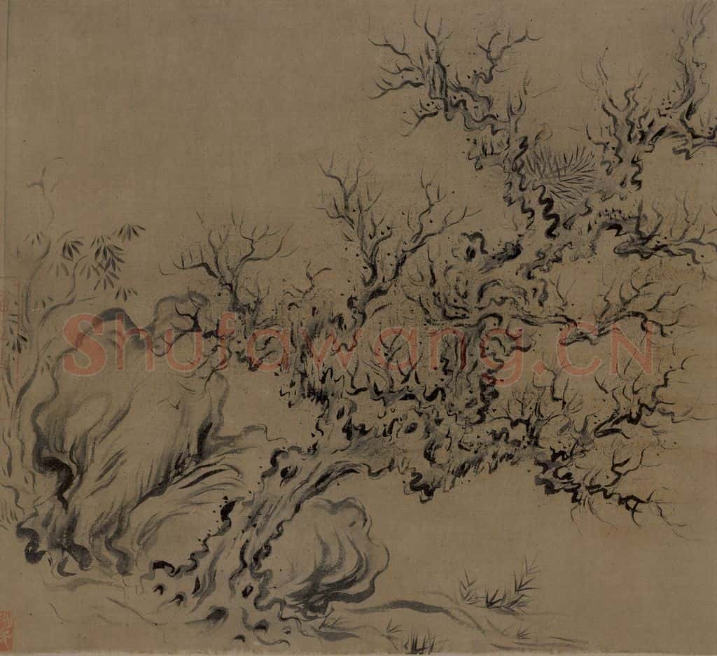 宋代 马和之《诗经豳风图》书画作品