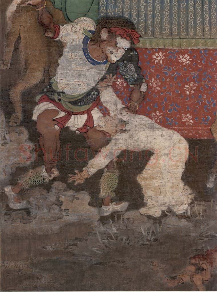 宋代 金处士《十王图》书画作品