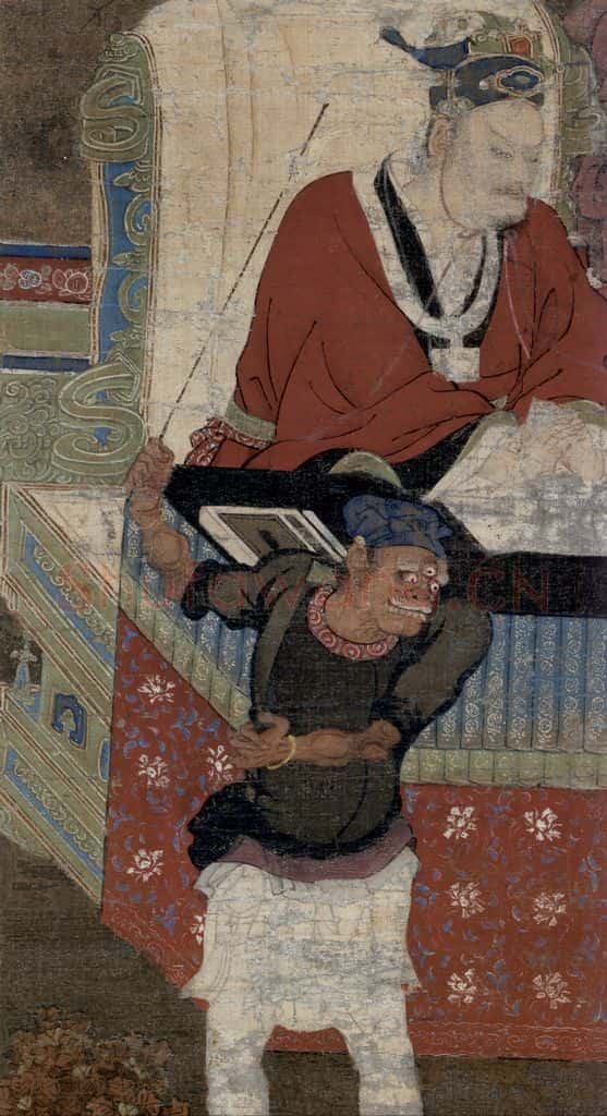 宋代 金处士《十王图》书画作品