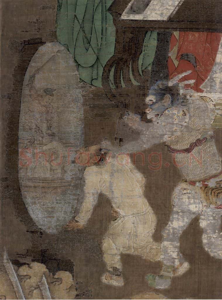 宋代 金处士《十王图》书画作品