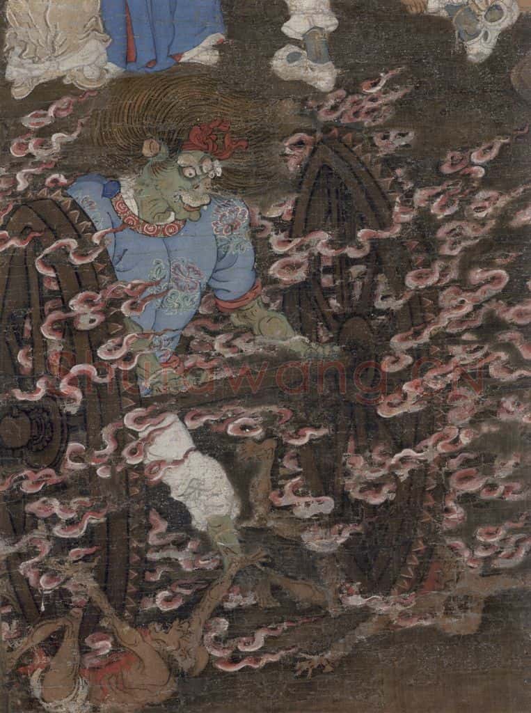 宋代 金处士《十王图》书画作品