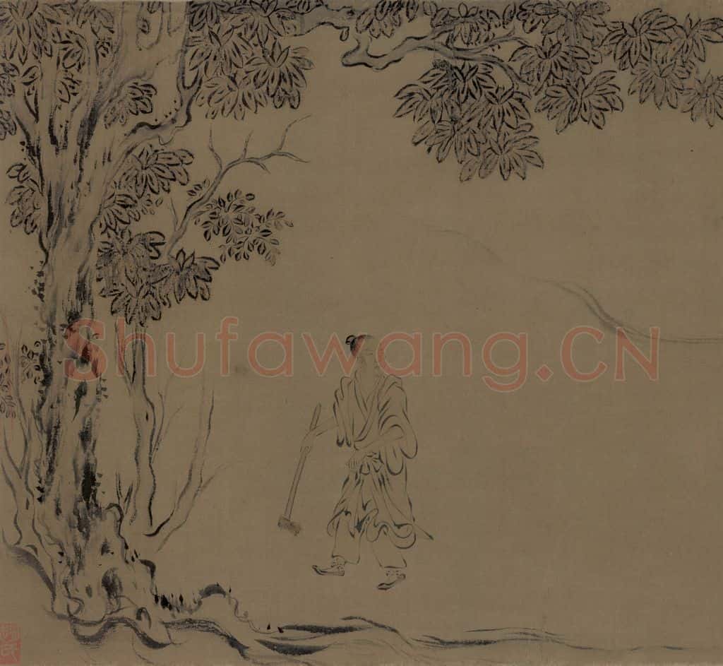 宋代 马和之《诗经豳风图》书画作品