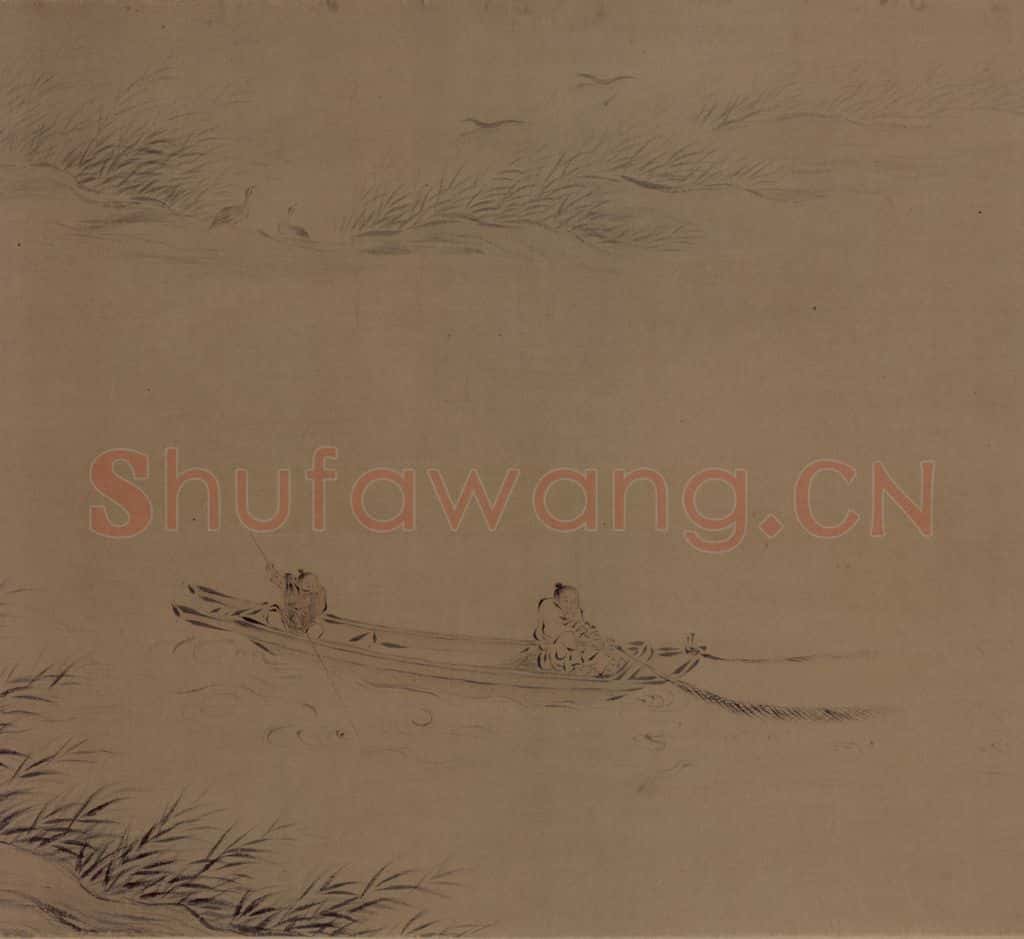 宋代 马和之《诗经豳风图》书画作品