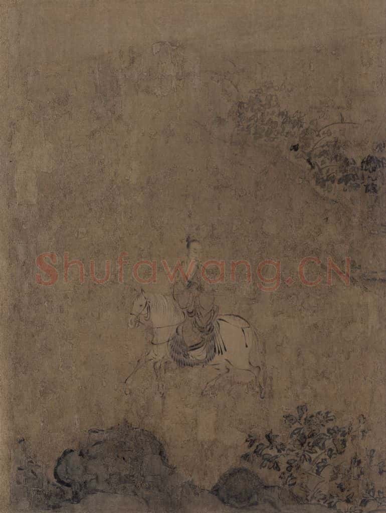宋代 马和之《诗经小雅鸿雁之什六篇图》书画作品