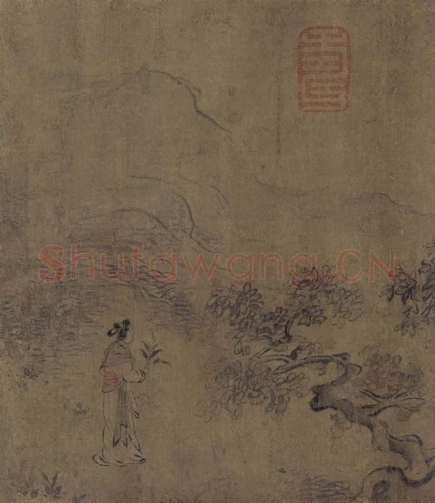 宋代 马和之《诗经小雅鸿雁之什六篇图》书画作品