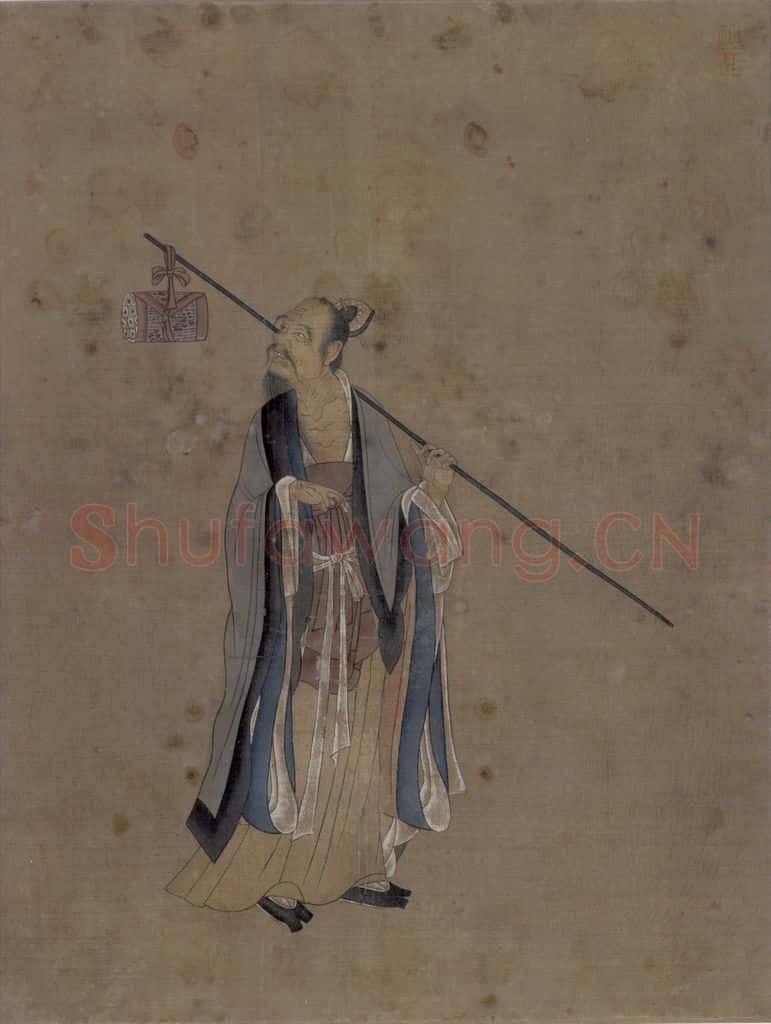 宋 王利用 写神老君别号事实图 书画作品