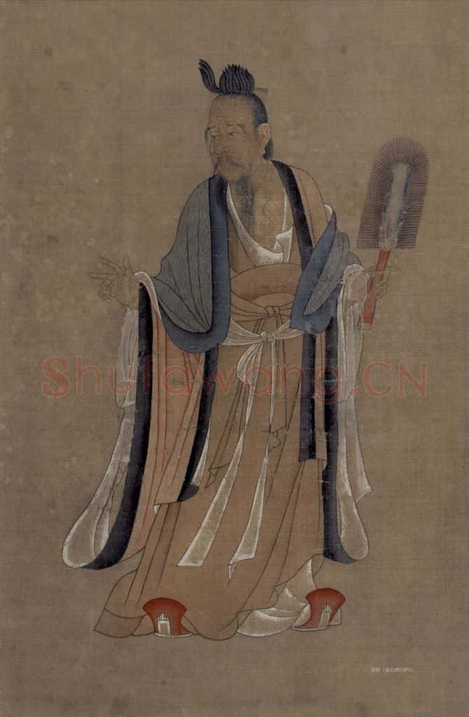 宋 王利用 写神老君别号事实图 书画作品