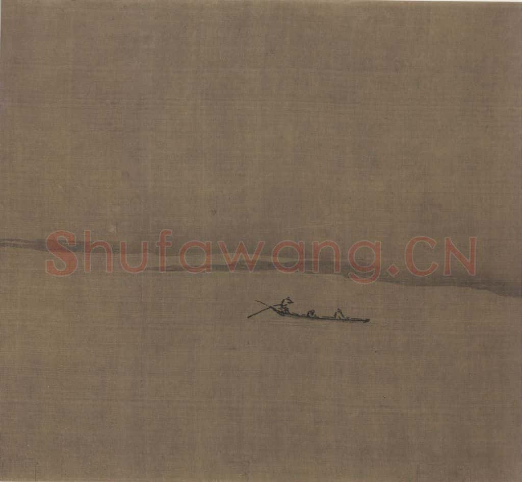 宋 夏珪 山水十二景 书画作品
