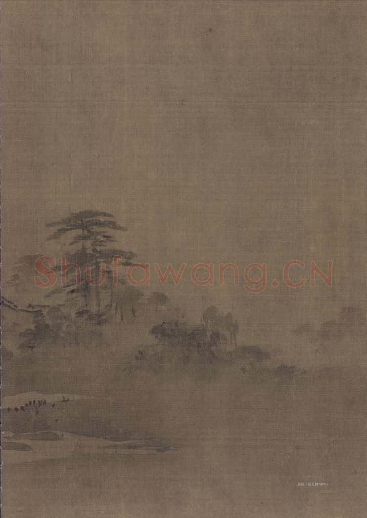 宋 夏珪 山水十二景 书画作品