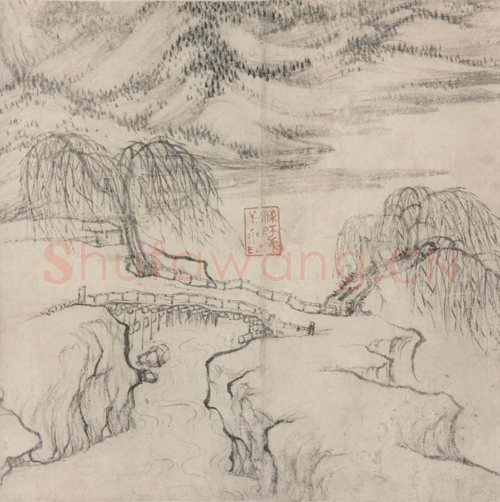 宋 乔仲常 后赤壁赋图 书画作品
