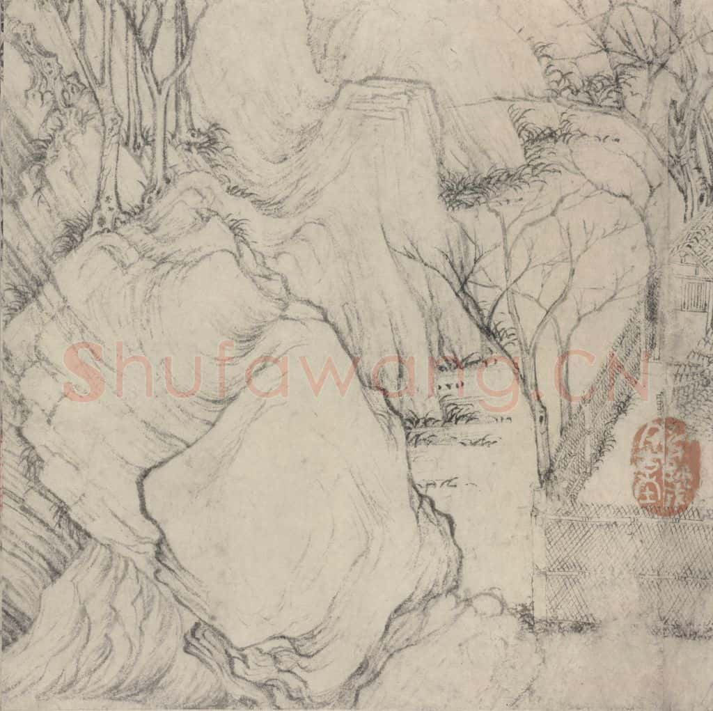 宋 乔仲常 后赤壁赋图 书画作品