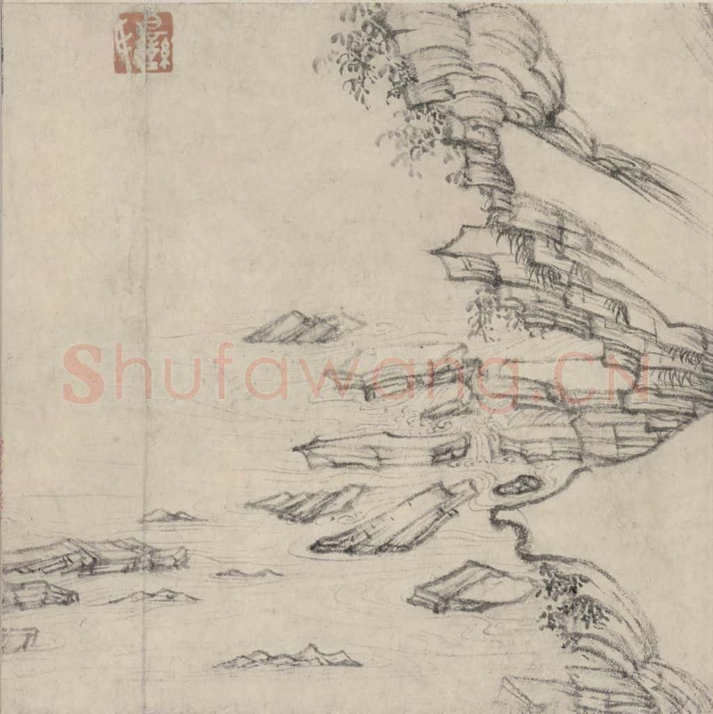 宋 乔仲常 后赤壁赋图 书画作品