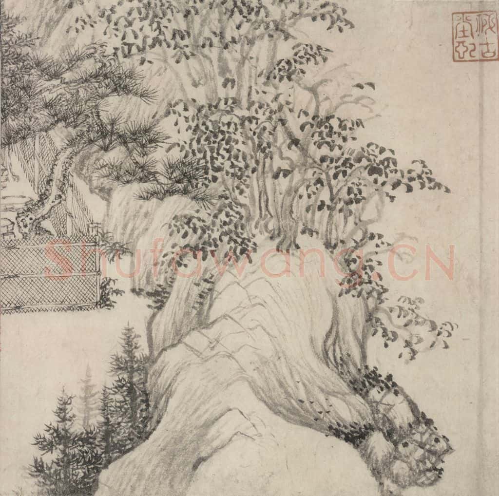 宋 乔仲常 后赤壁赋图 书画作品