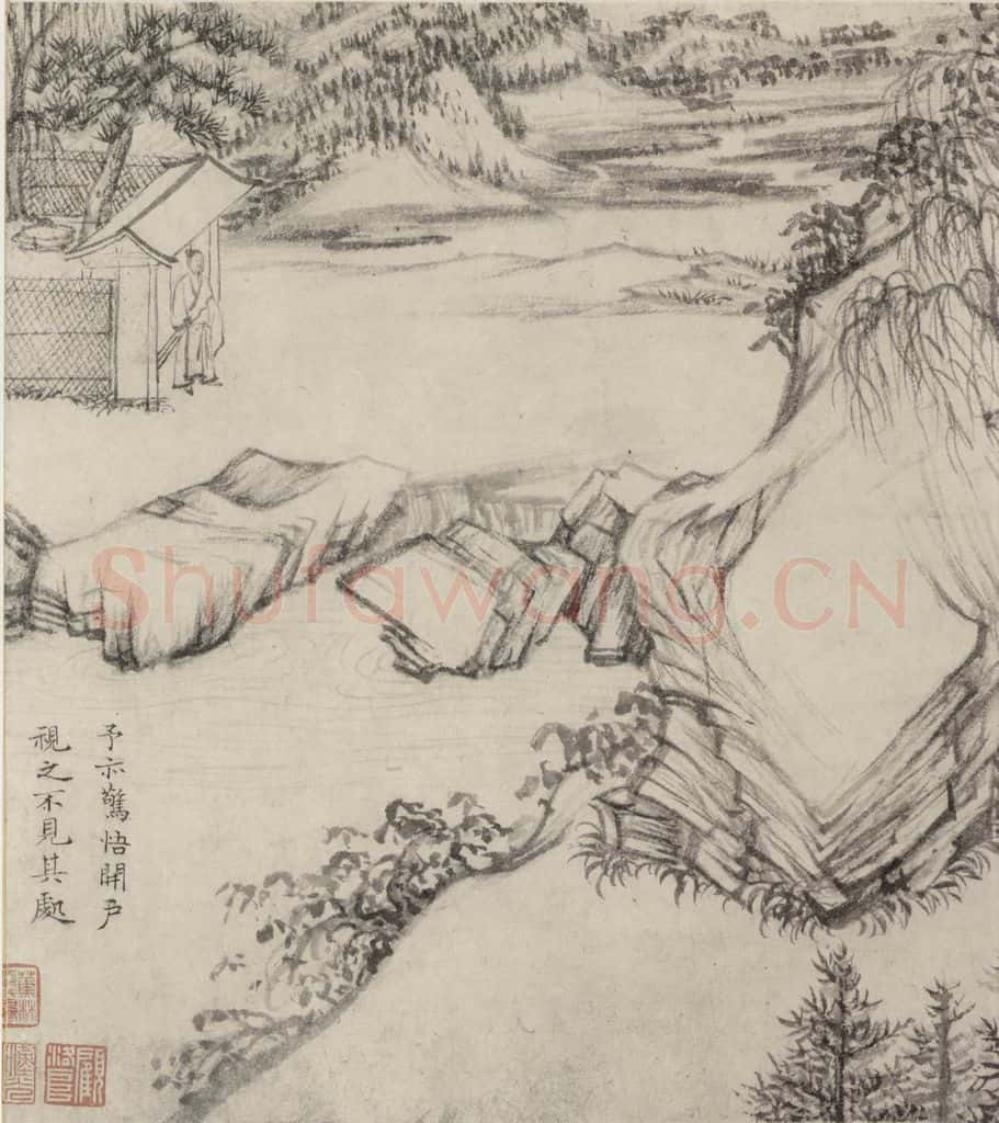 宋 乔仲常 后赤壁赋图 书画作品