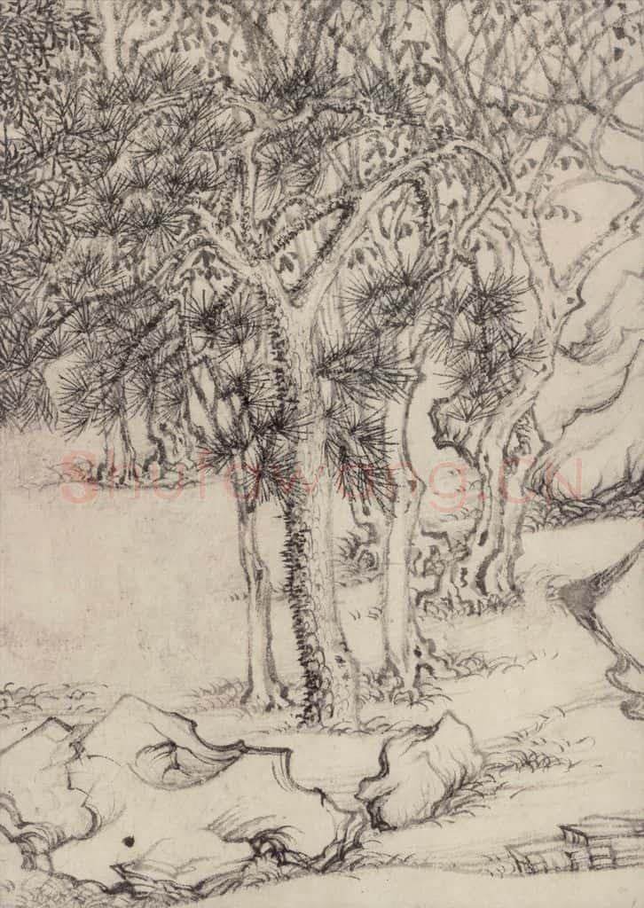 宋 乔仲常 后赤壁赋图 书画作品