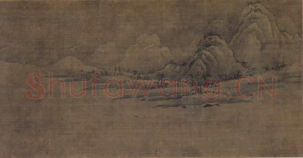 宋 王洪《潇湘八景图》书画作品