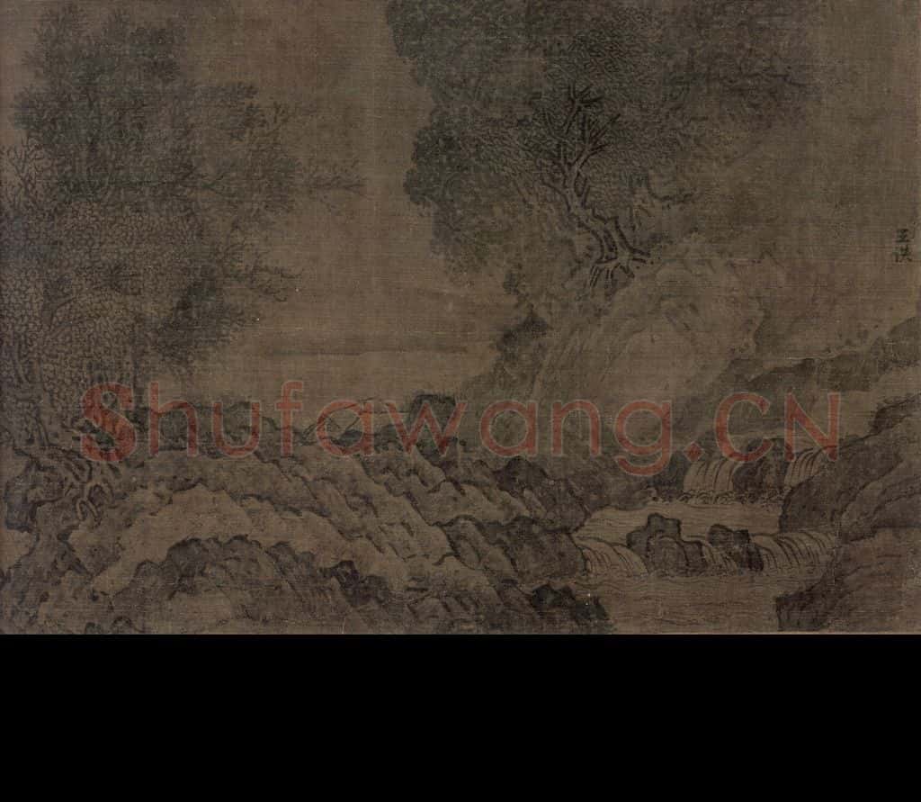 宋 王洪《潇湘八景图》书画作品