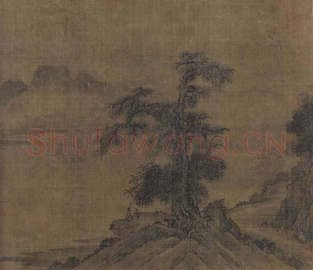 宋 王洪《潇湘八景图》书画作品