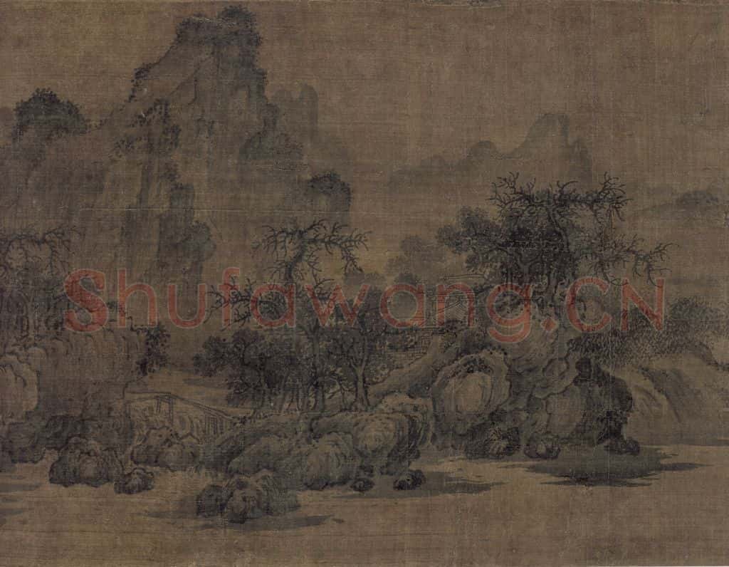 宋 王洪《潇湘八景图》书画作品