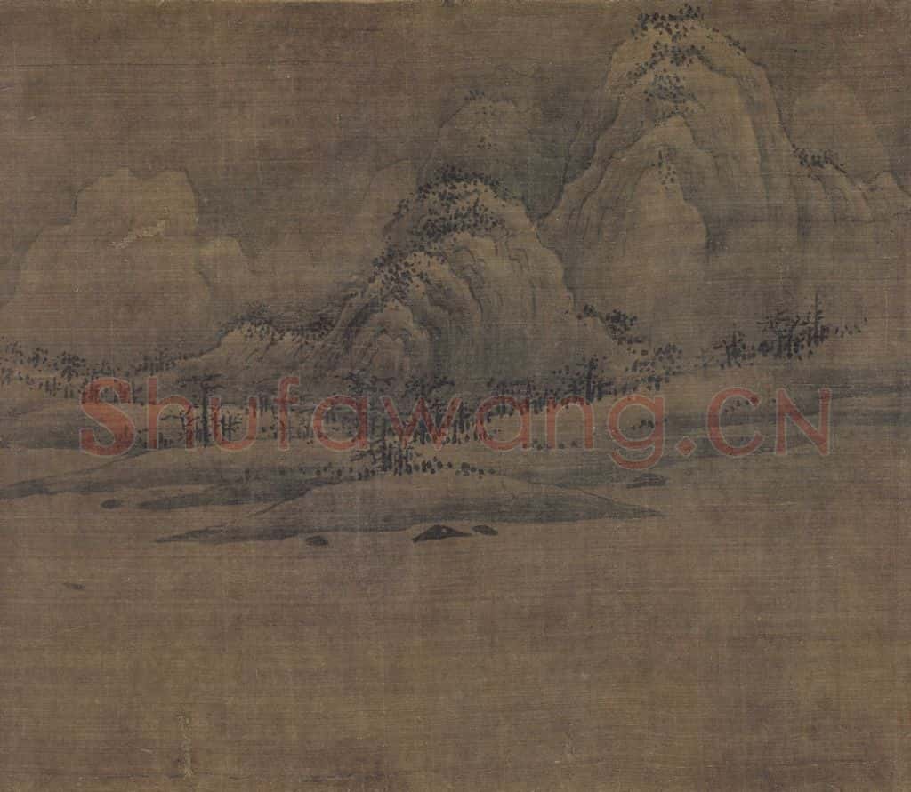 宋 王洪《潇湘八景图》书画作品