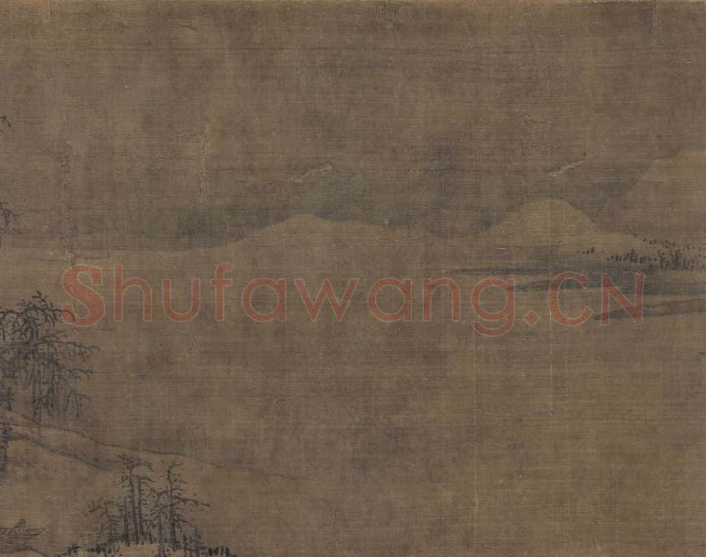宋 王洪《潇湘八景图》书画作品
