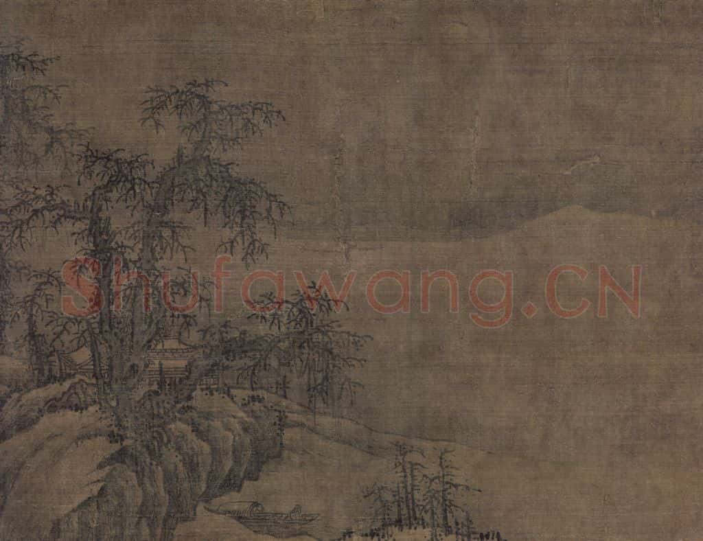 宋 王洪《潇湘八景图》书画作品