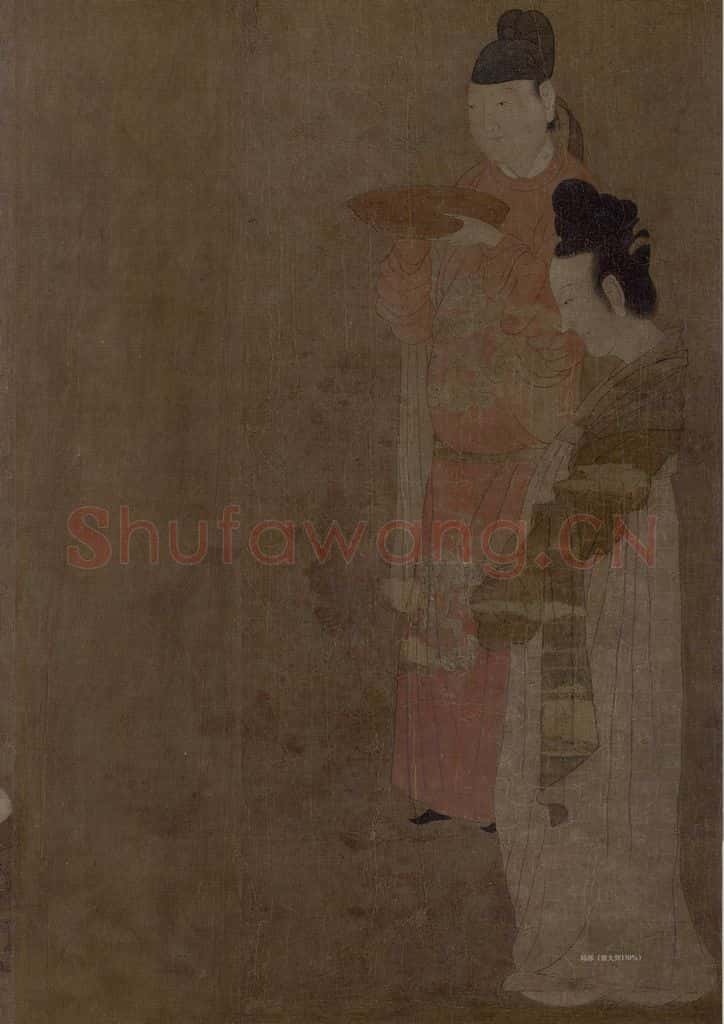 宋 佚名《内人双陸图》书画作品