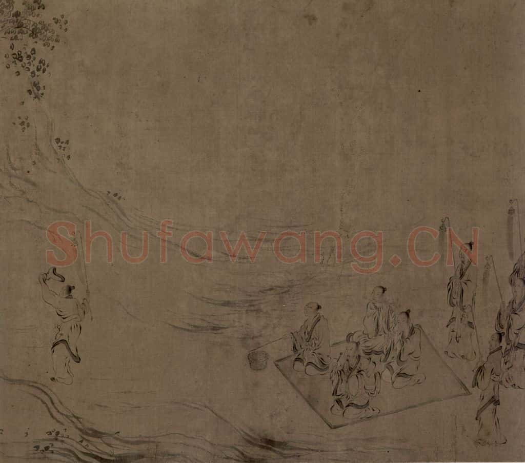 宋 马和之《陳风图》书画作品