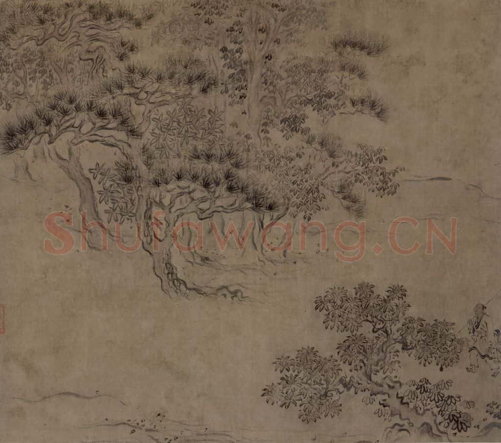 宋 马和之《陳风图》书画作品