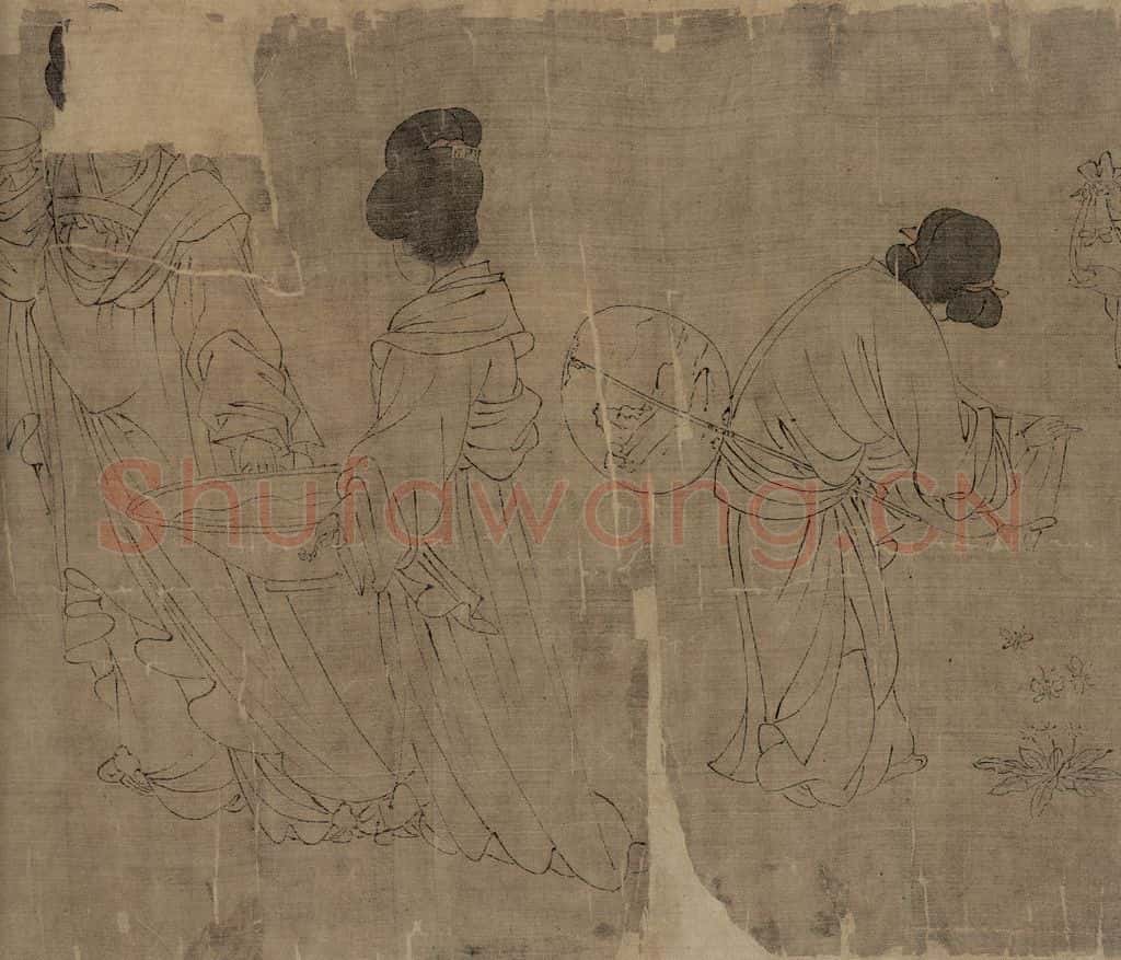 宋 佚名《宫中图》书画作品