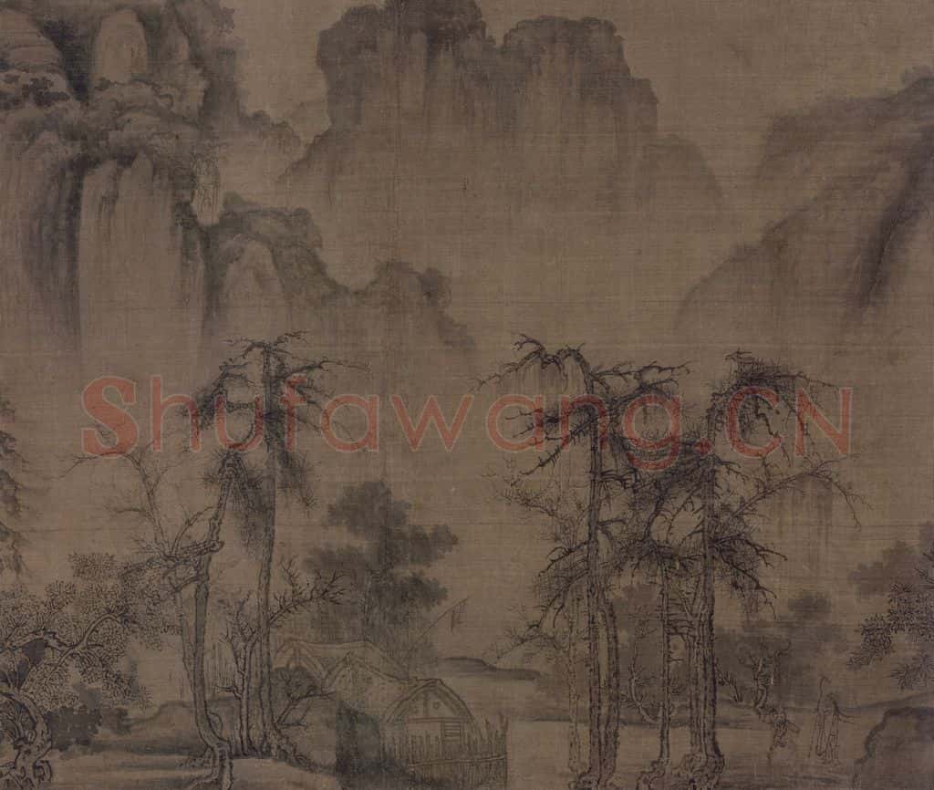 宋 郭熙《溪山秋霁图》书画作品