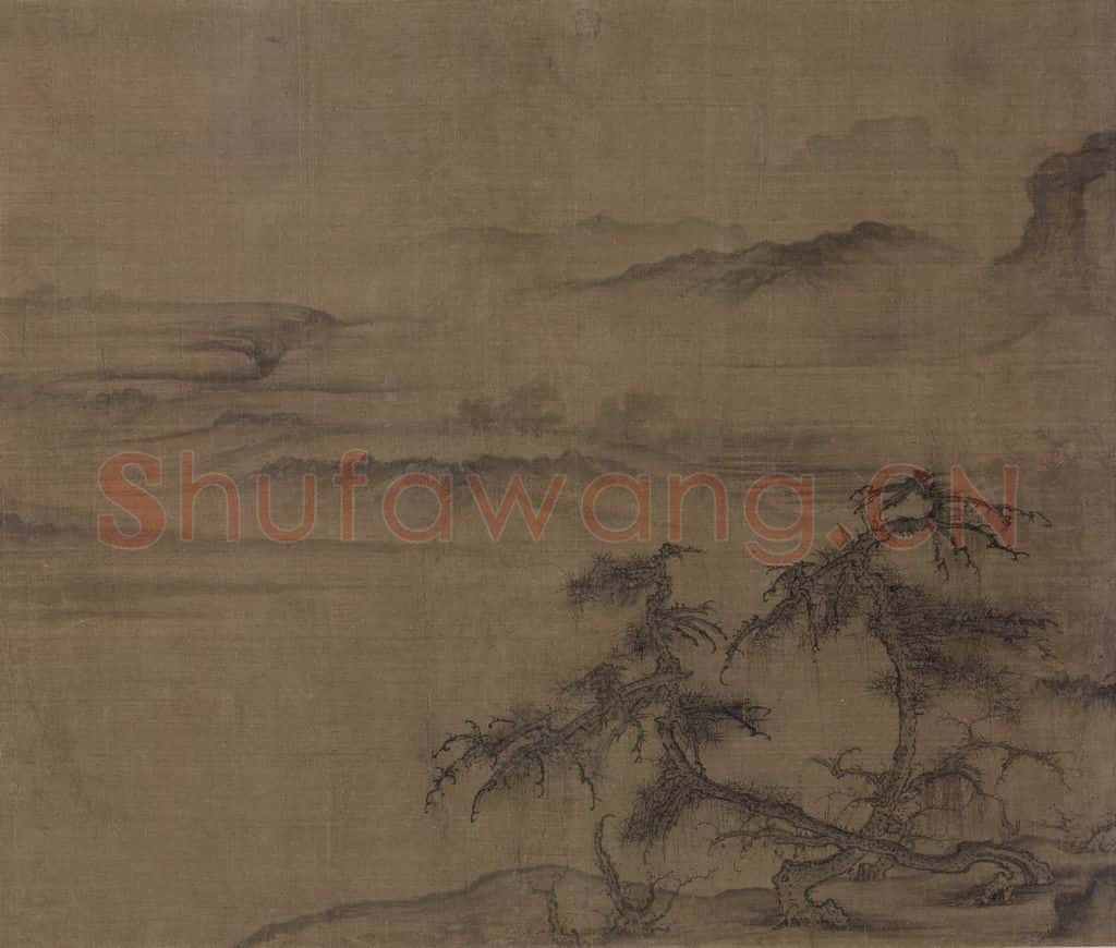 宋 郭熙《溪山秋霁图》书画作品