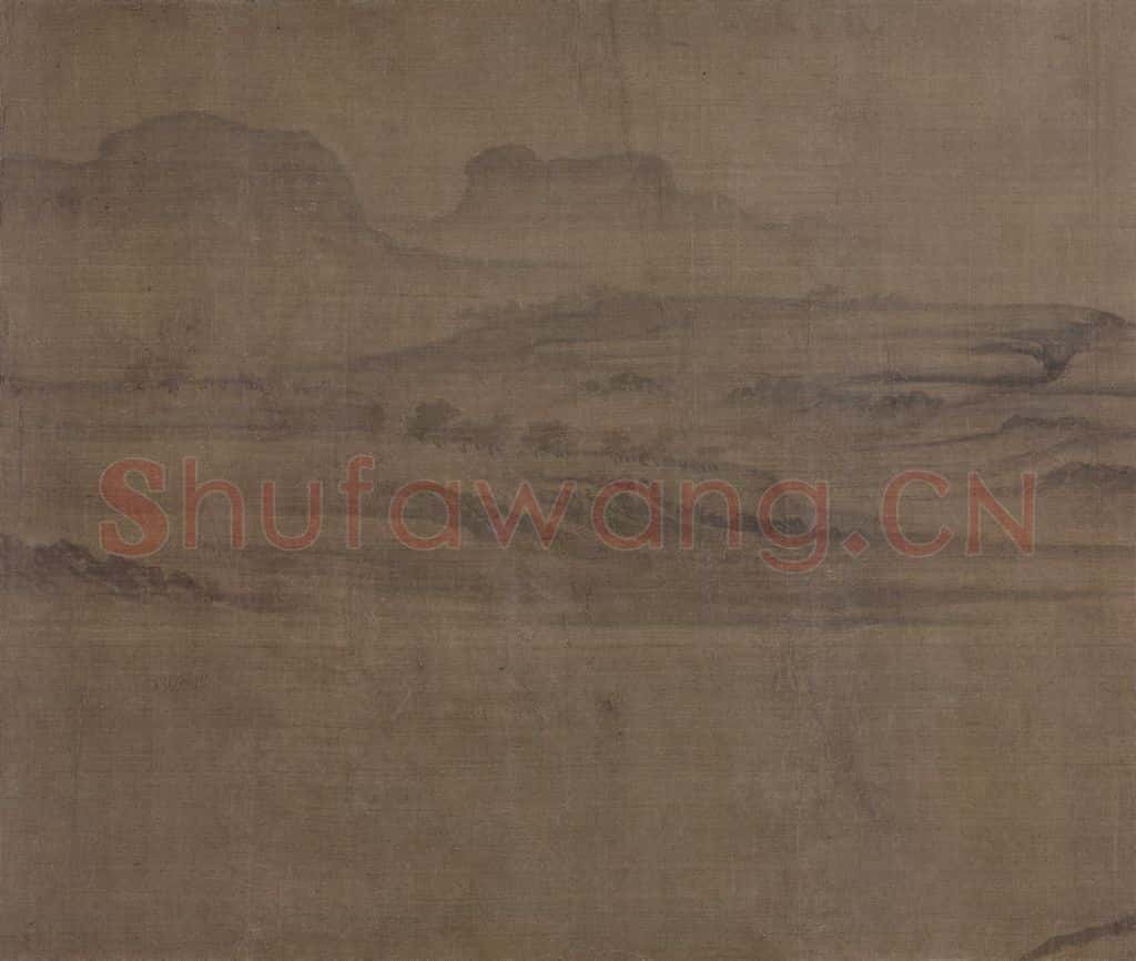 宋 郭熙《溪山秋霁图》书画作品