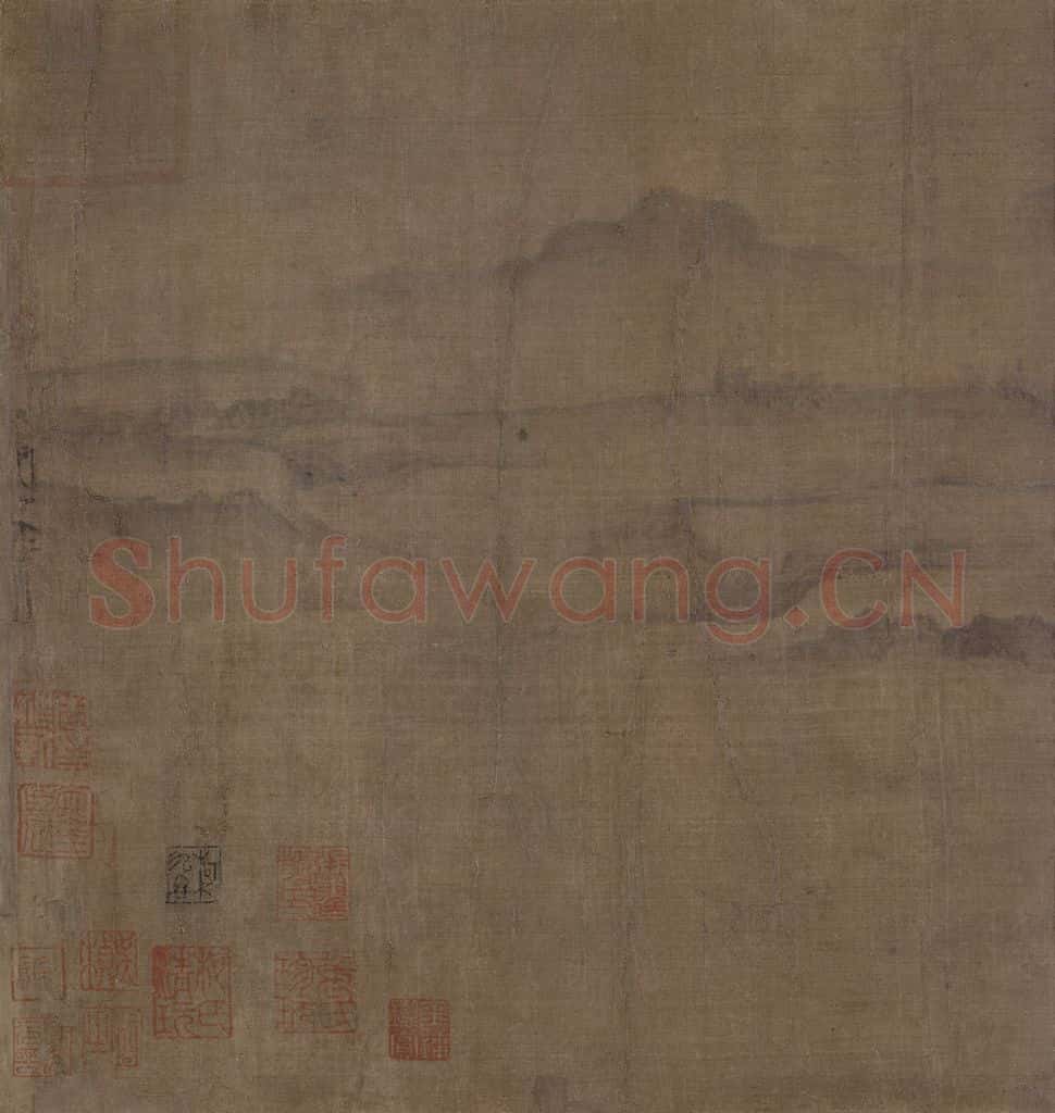 宋 郭熙《溪山秋霁图》书画作品