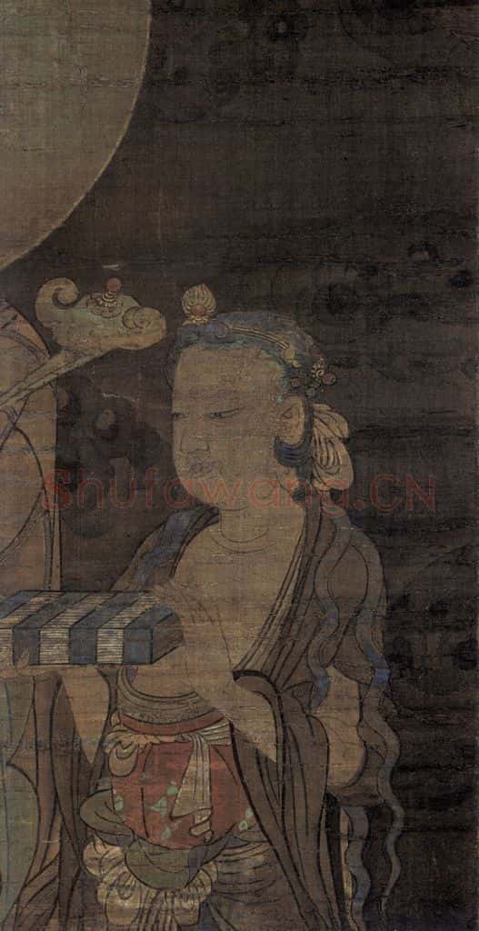 宋 金大受《第十一尊者 羅古羅尊者图》书画作品