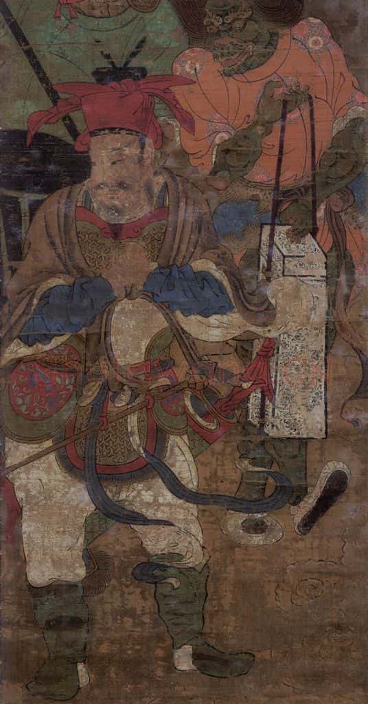 宋 佚名《冥使王》书画作品