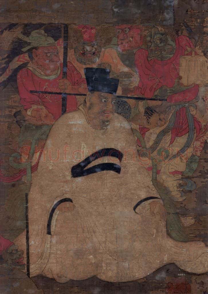 宋 佚名《宋帝王》书画作品