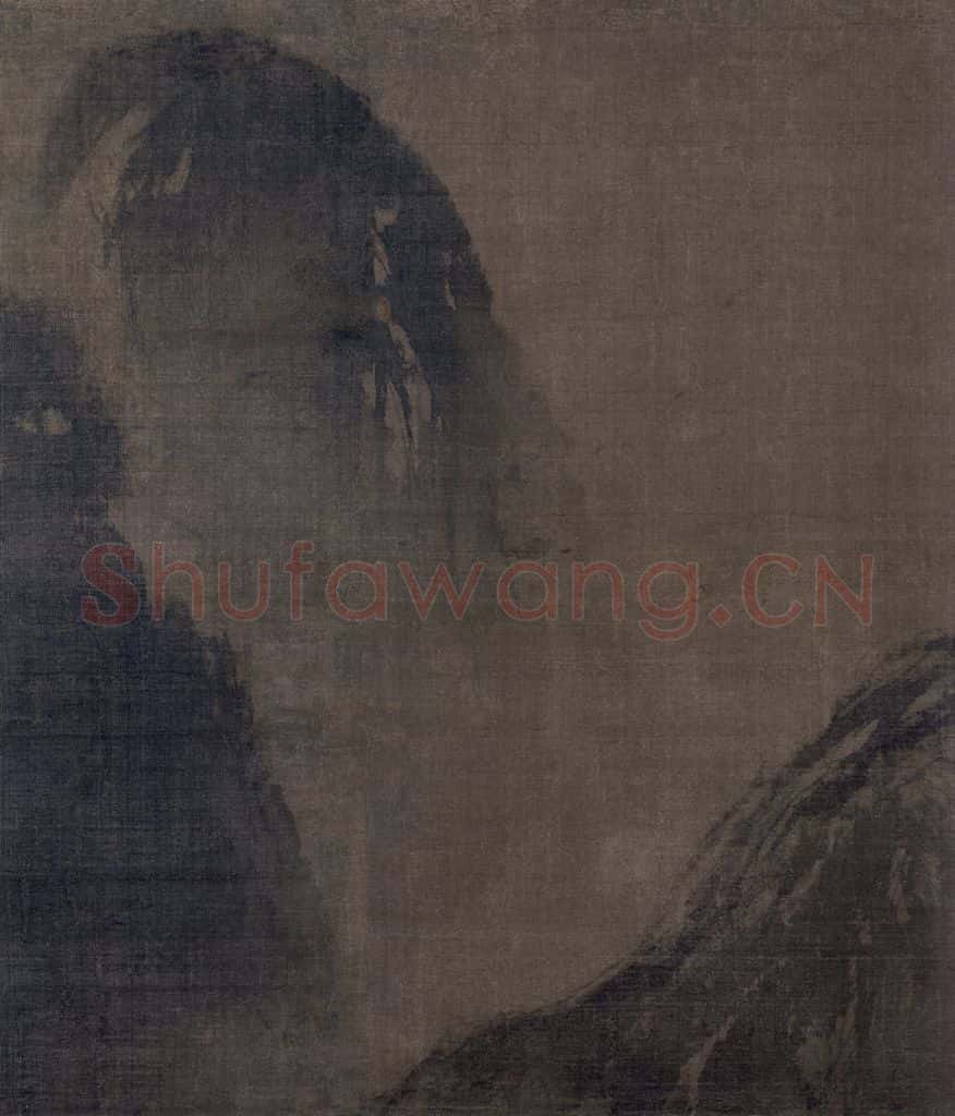 宋 玉涧《庐山图》书画作品