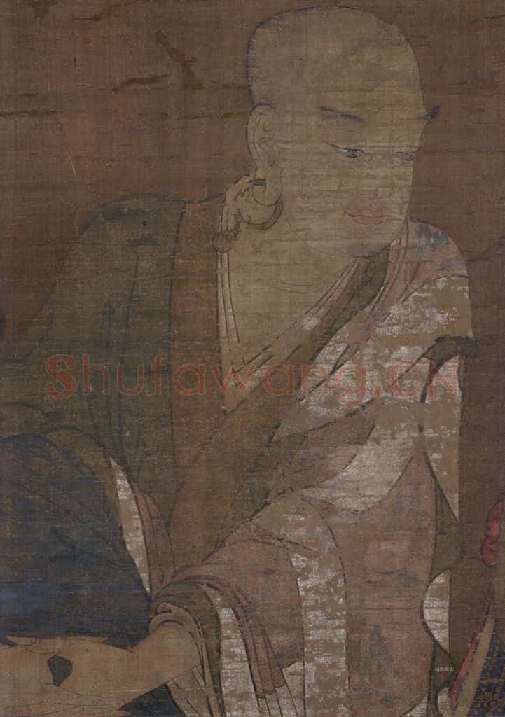宋 佚名《罗汉图》(一) 书画作品
