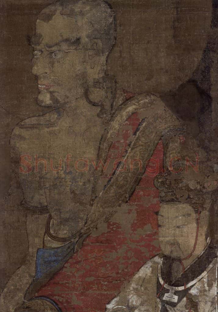 宋 佚名《罗汉图》(二) 书画作品