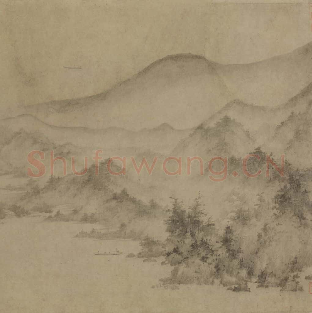 宋 李氏《潇湘卧游图》书画作品