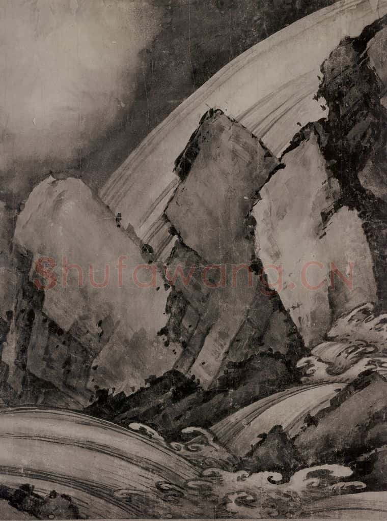 宋 陈容《五龙图》书画作品