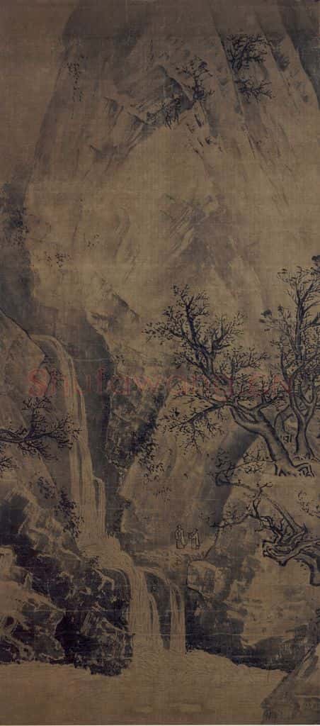 宋 李唐(传)《山水图》(二) 书画作品