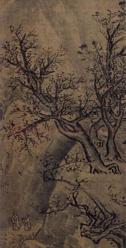宋 李唐(传)《山水图》(二) 书画作品