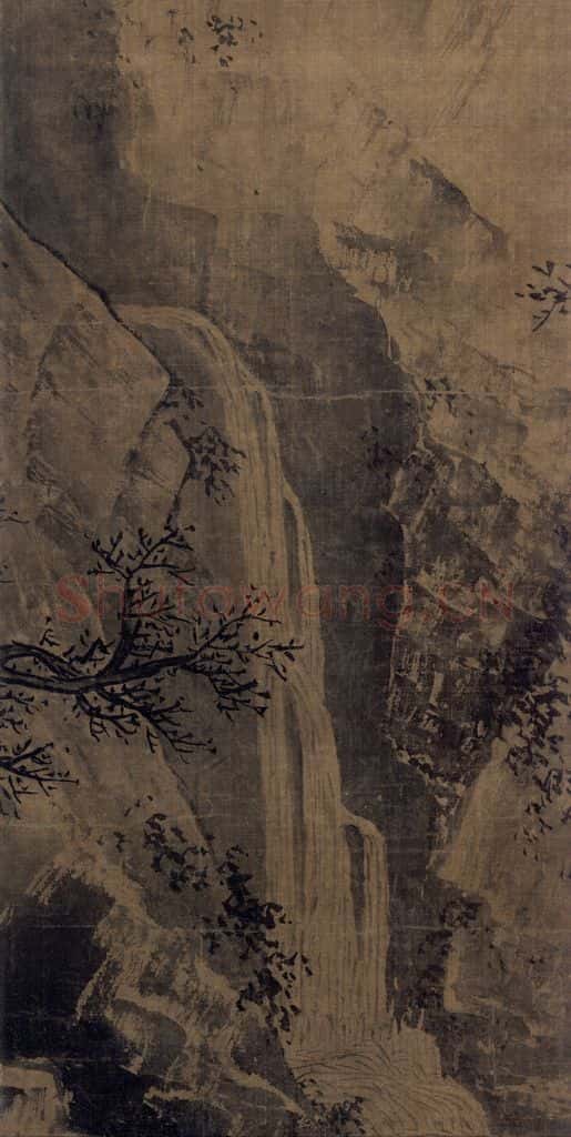 宋 李唐(传)《山水图》(二) 书画作品